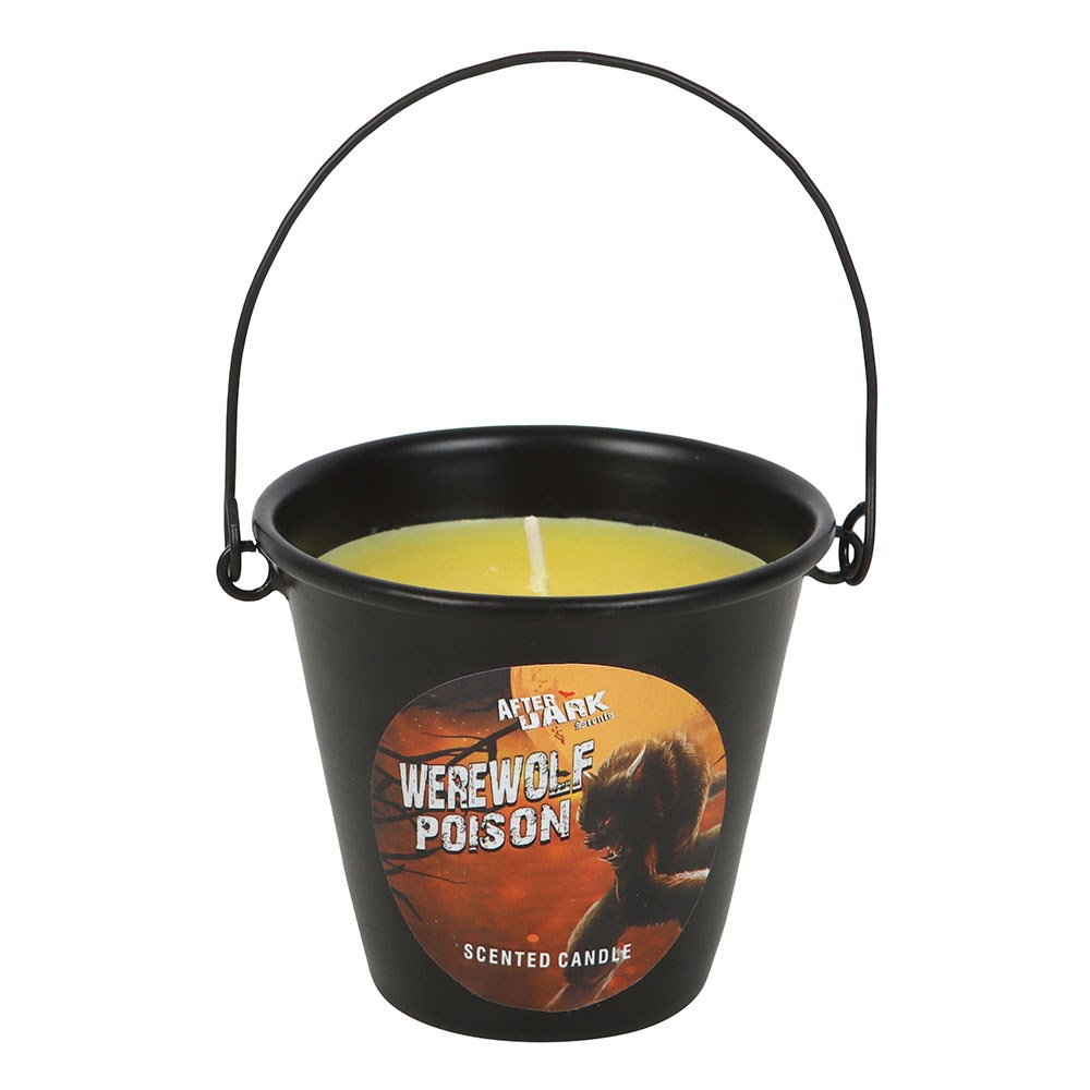 Werewolf Poison Candle Bucket with Vanilla Scent