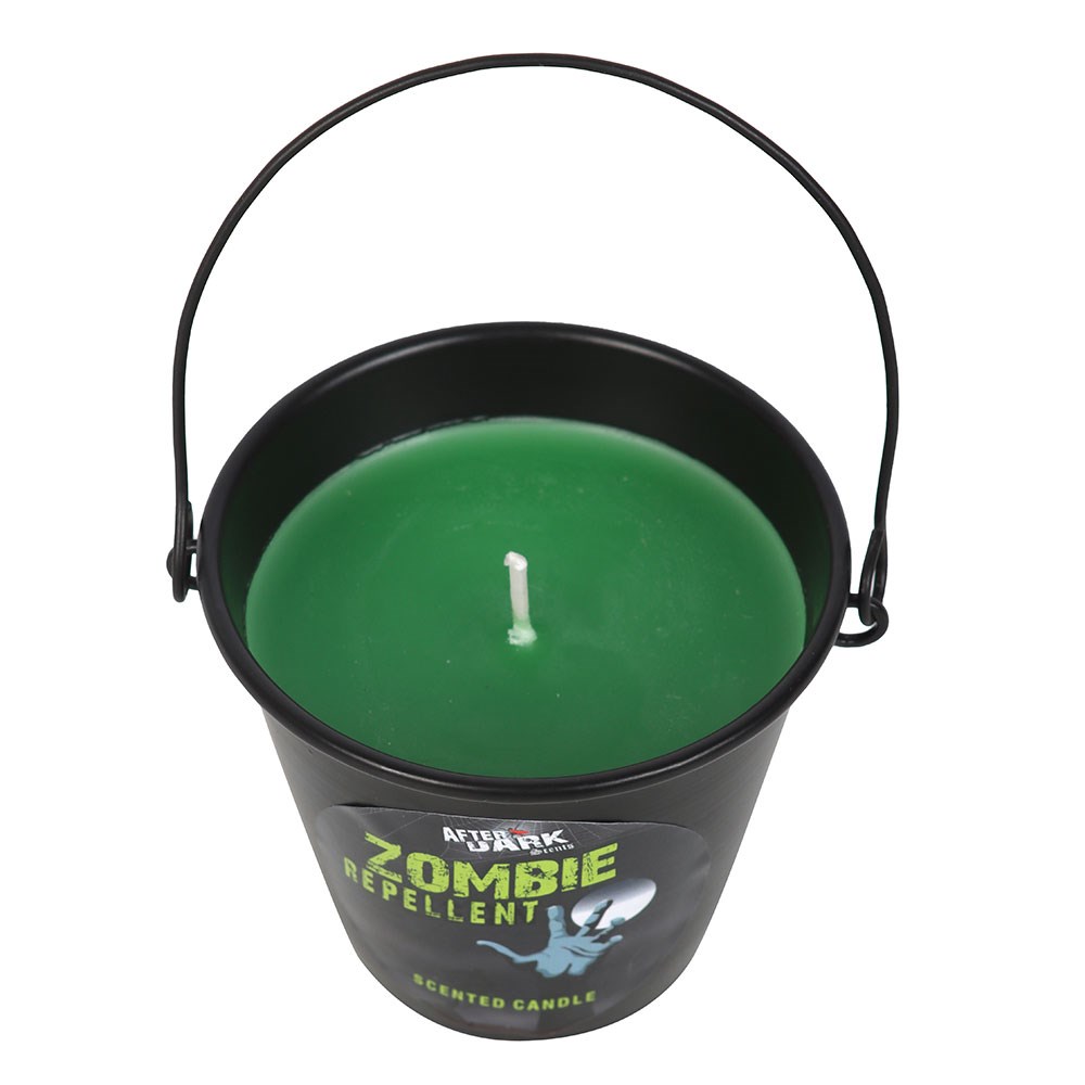 Zombie Repellent Candle Bucket with Jasmine Scent1