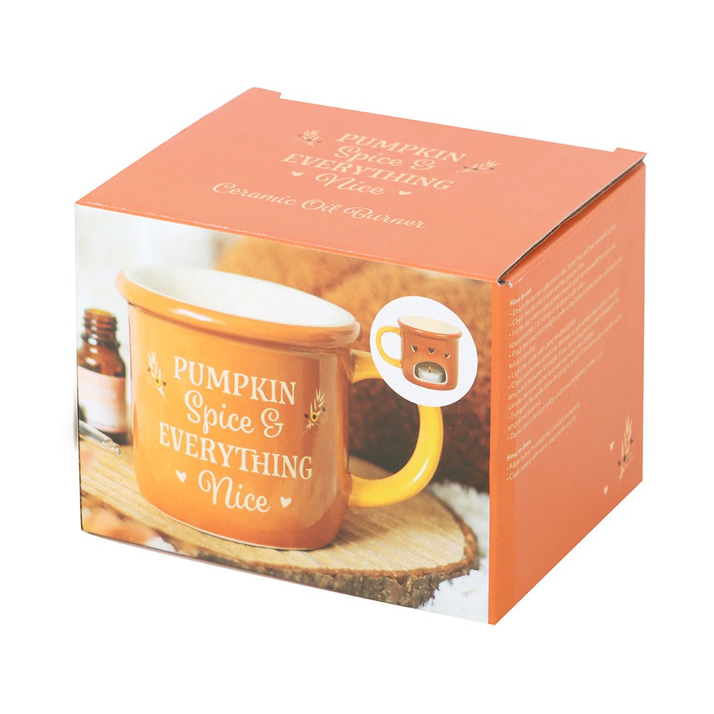 Pumpkin Spice Mug Oil Burner & Wax Warmer4