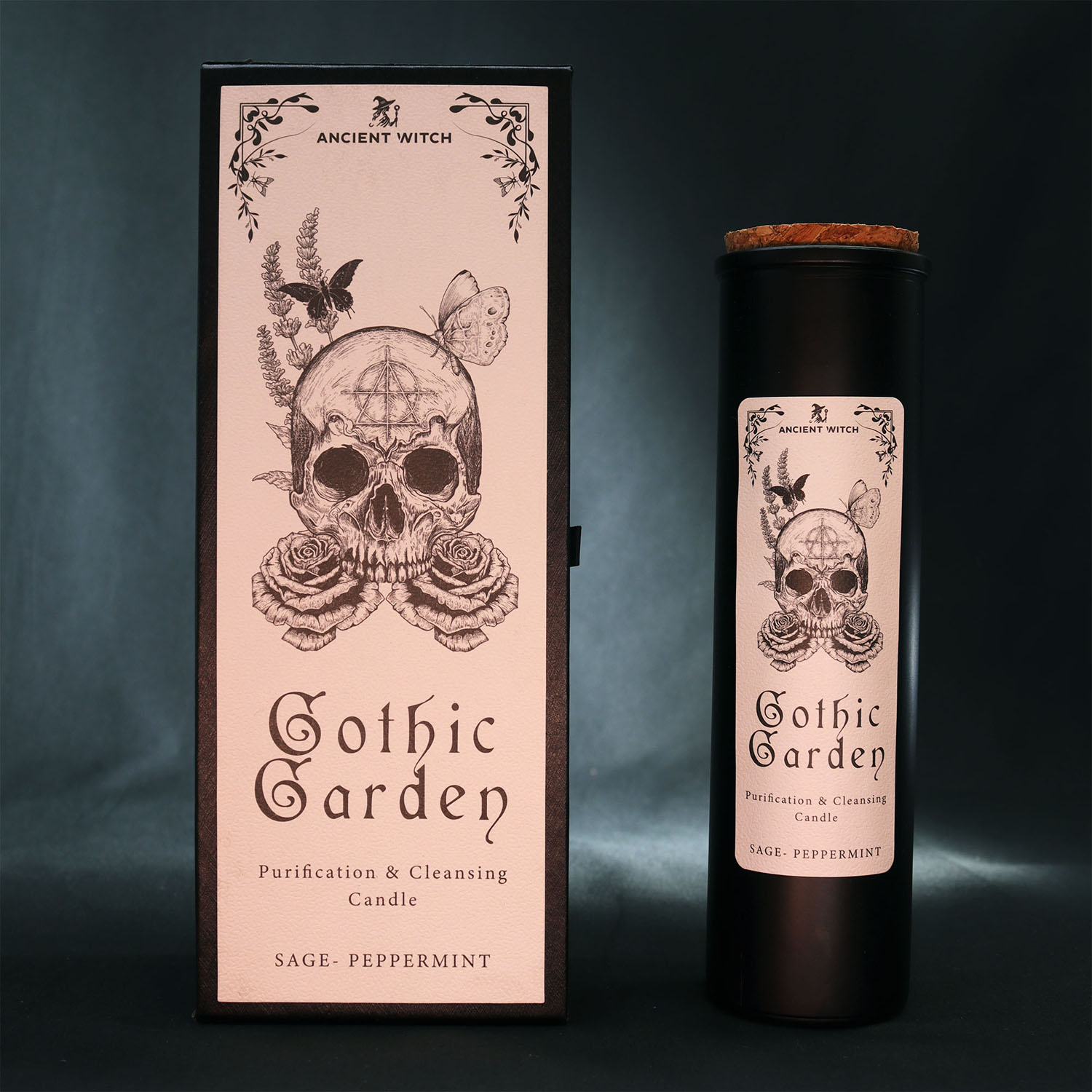 Ancient Witch Ritual Candle - Gothic Garden5