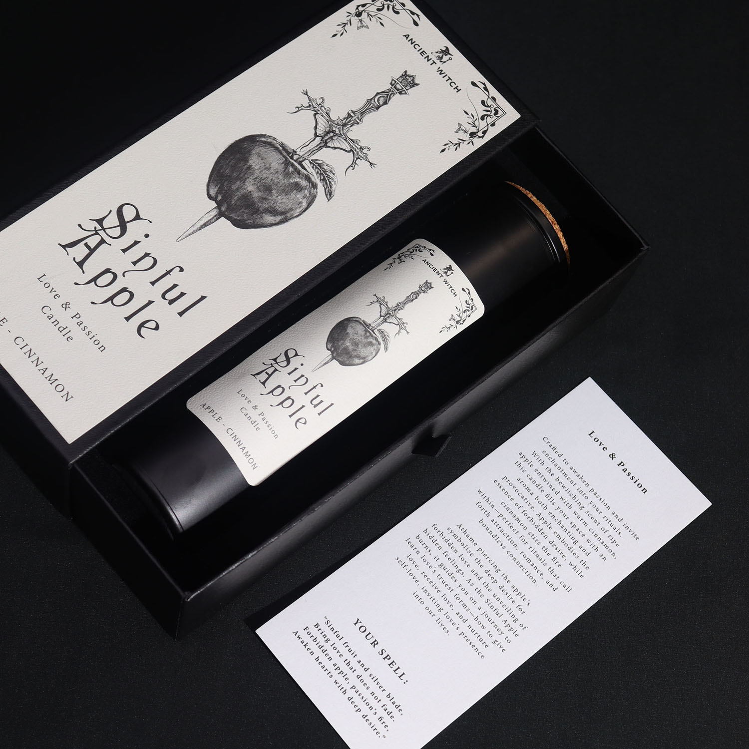 Ancient Witch Ritual Candle - Sinful Apple4