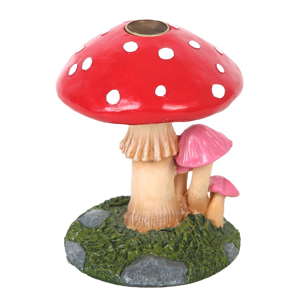 Whimsical Forest Mushroom Backflow Incense Burner