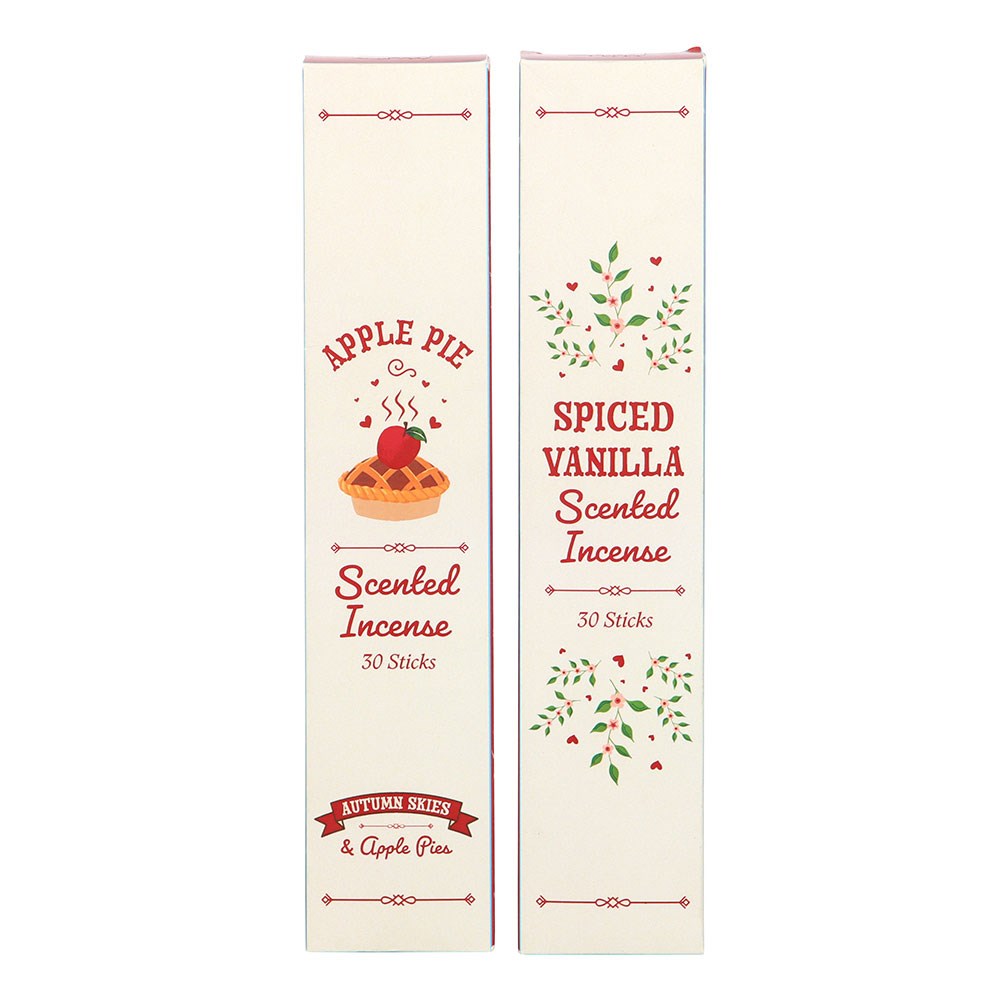 Apple Pie & Spiced Vanilla Incense Stick Duo3