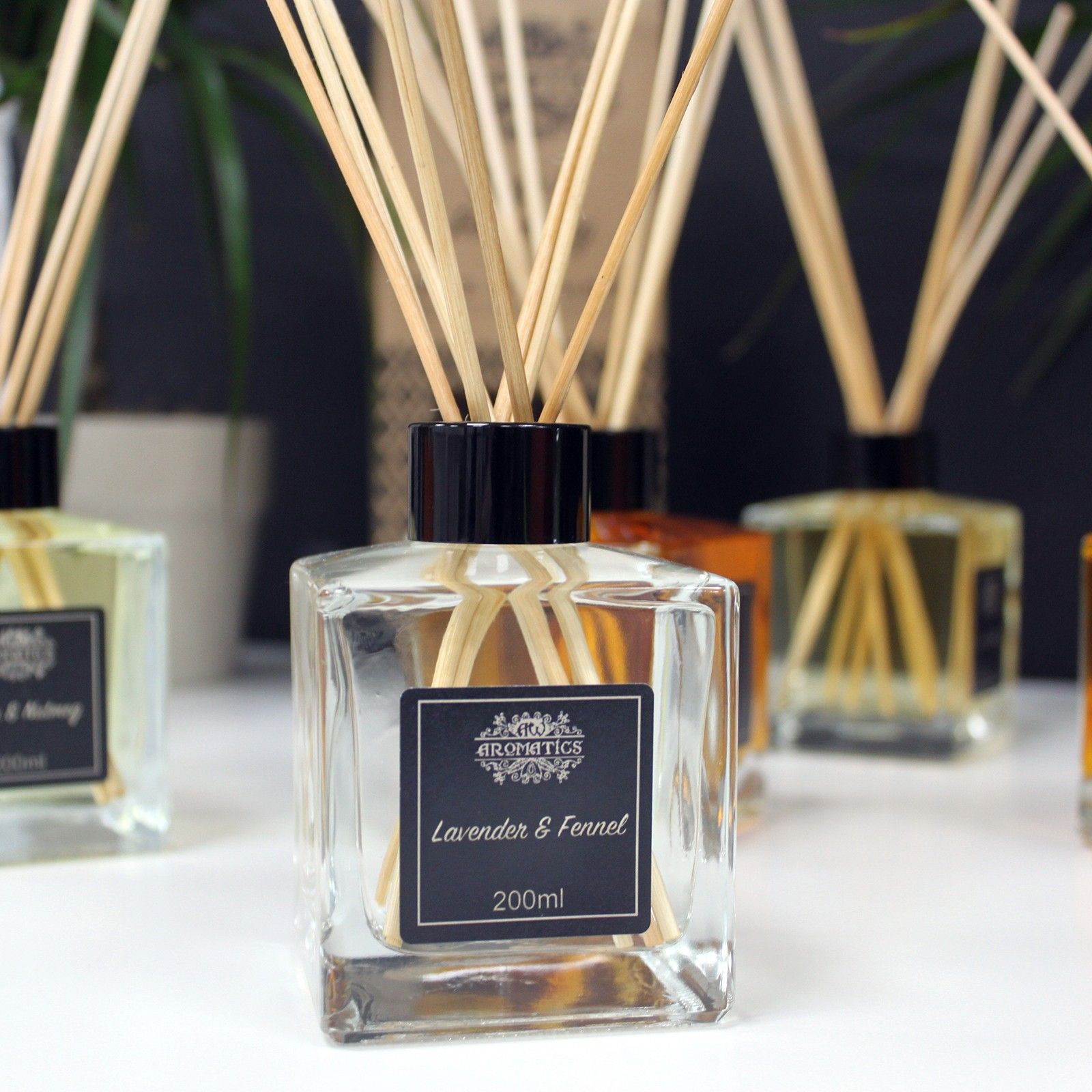 Lavender & Fennel Essential Oil Reed Diffuser 200ml2