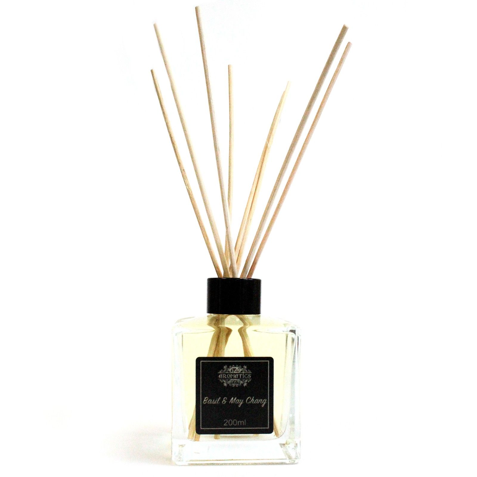 Basil & May Chang Essential Oil Reed Diffuser 200ml1
