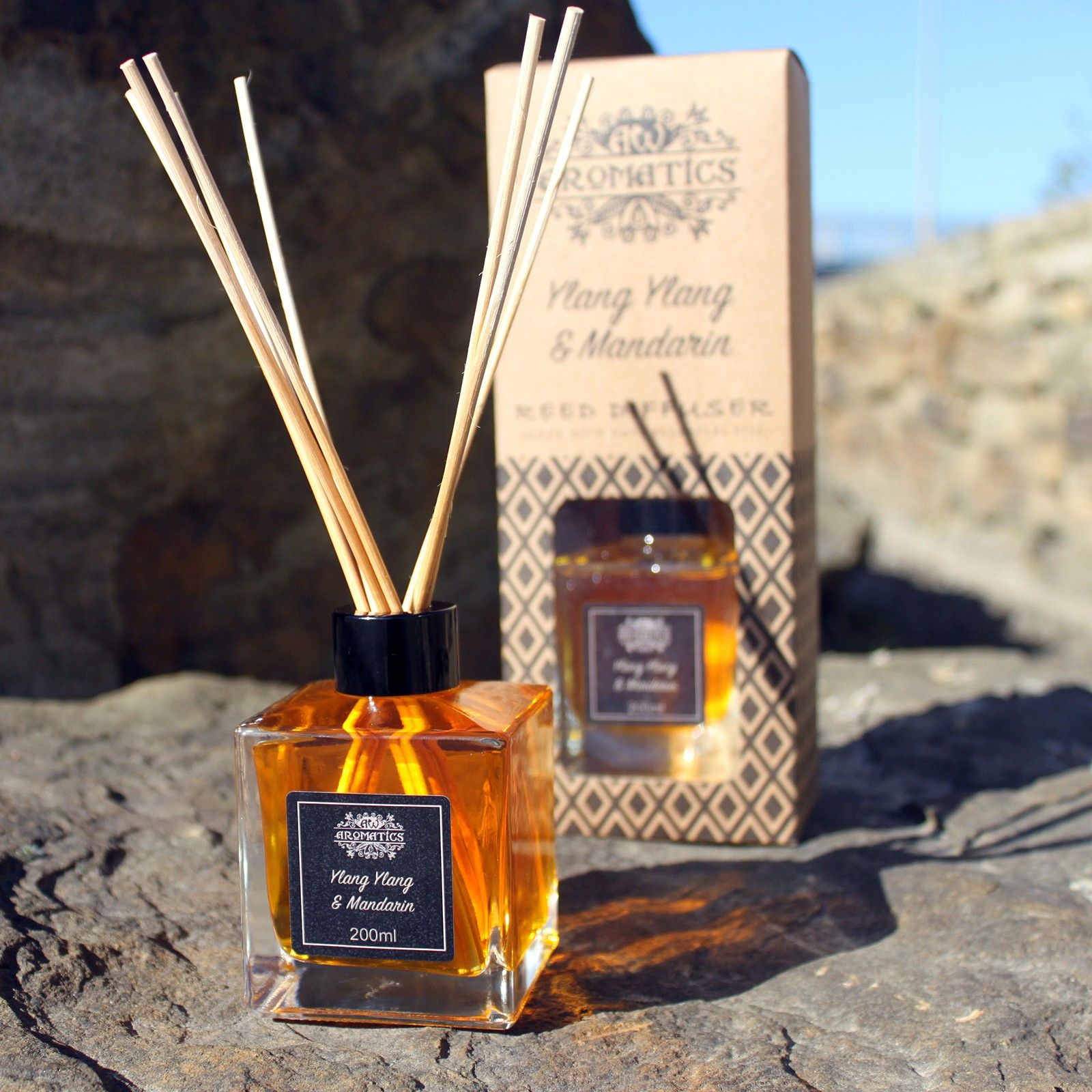Ylang Ylang & Mandarin Essential Oil Reed Diffuser 200ml4