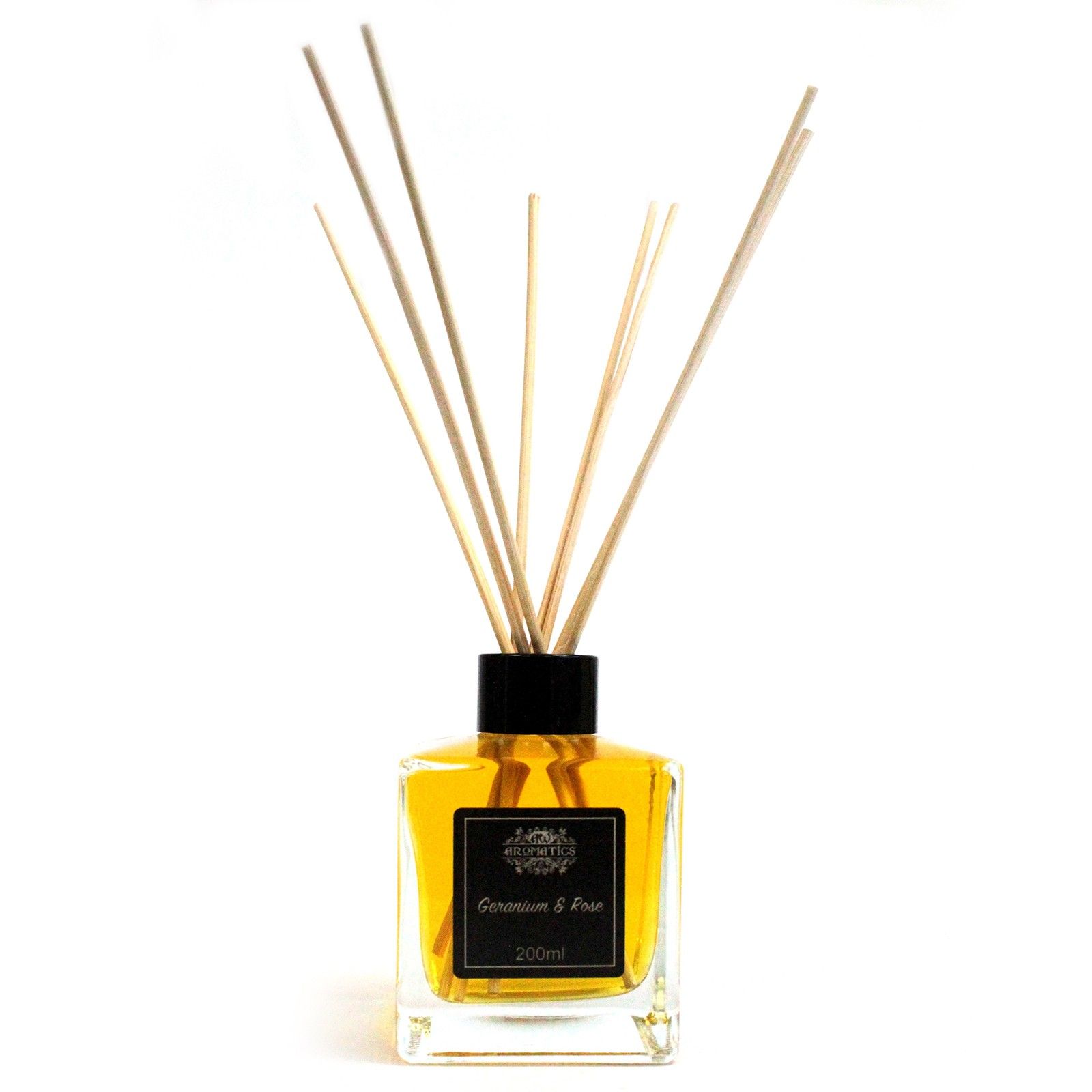 Geranium & Rose Essential Oil Reed Diffuser 200ml1