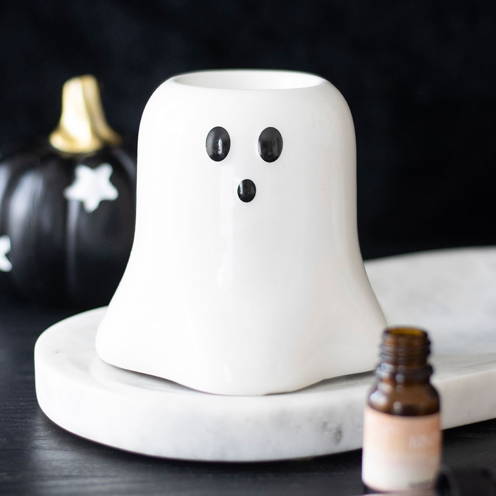 Hey Boo! Cute Ghost Oil Burner & Wax Warmer