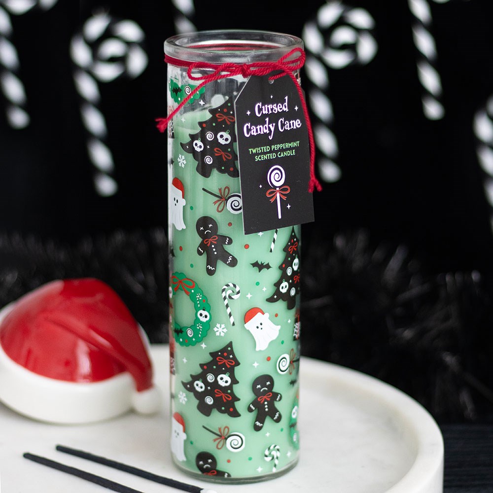 Merry Creepmas: Cursed Candy Cane Tube Candle3