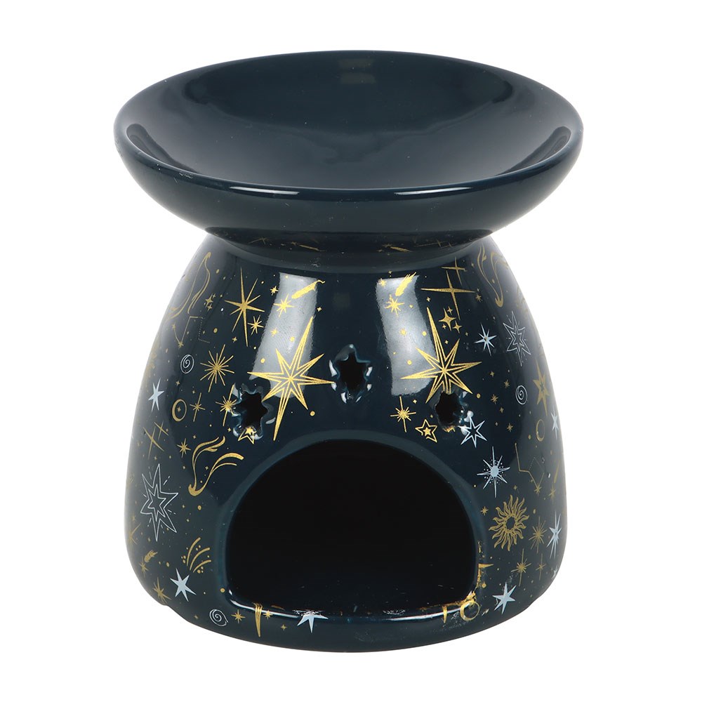 Blue Starry Night Oil Burner & Wax Warmer1