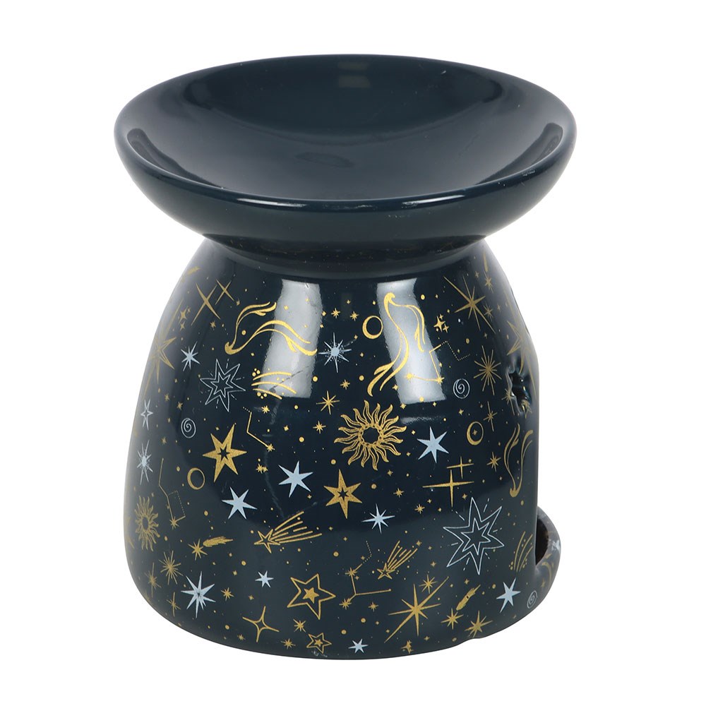 Blue Starry Night Oil Burner & Wax Warmer2