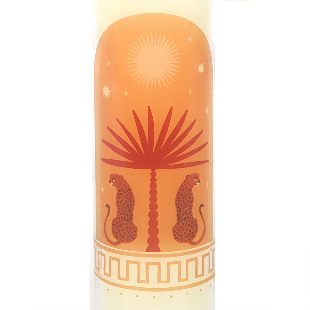 Leopard Palm Sandalwood & Oud Scented Candle1