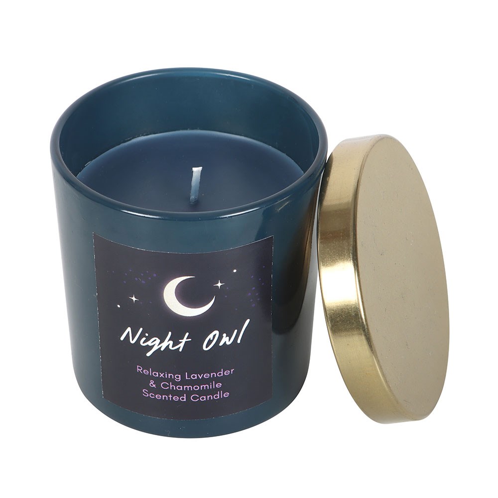 Night Owl Lavender & Chamomile Candle1