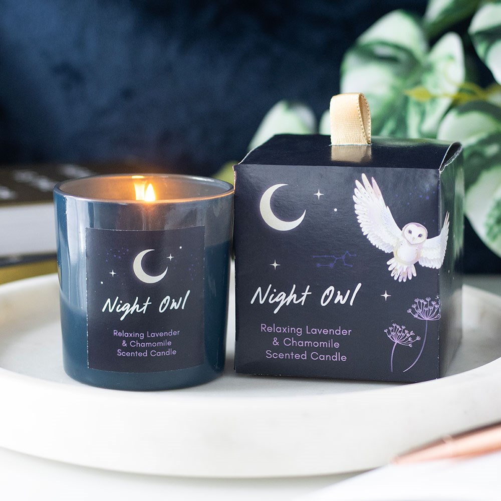 Night Owl Lavender & Chamomile Candle3