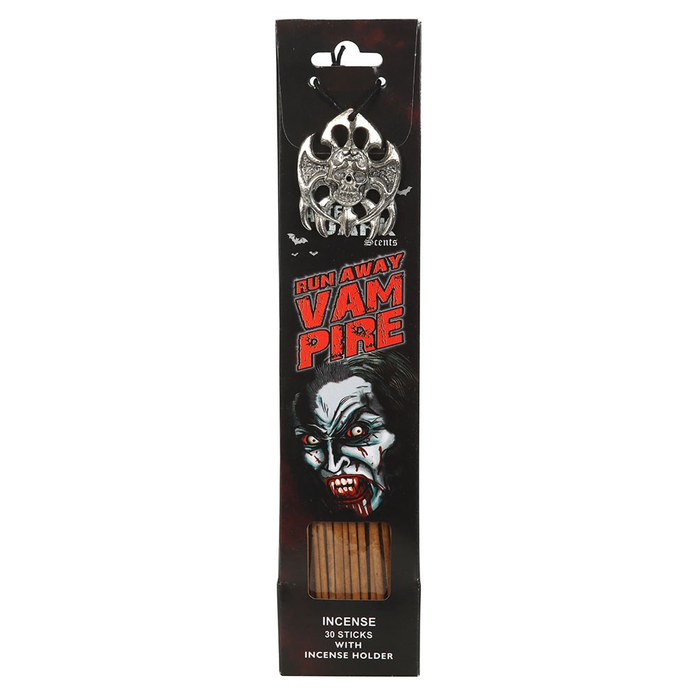 Run Away Vampire Sandalwood Scented Incense Sticks with Holder3