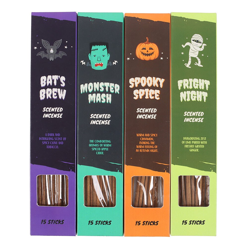 Spooky Scented Halloween Incense Stick Gift Set2
