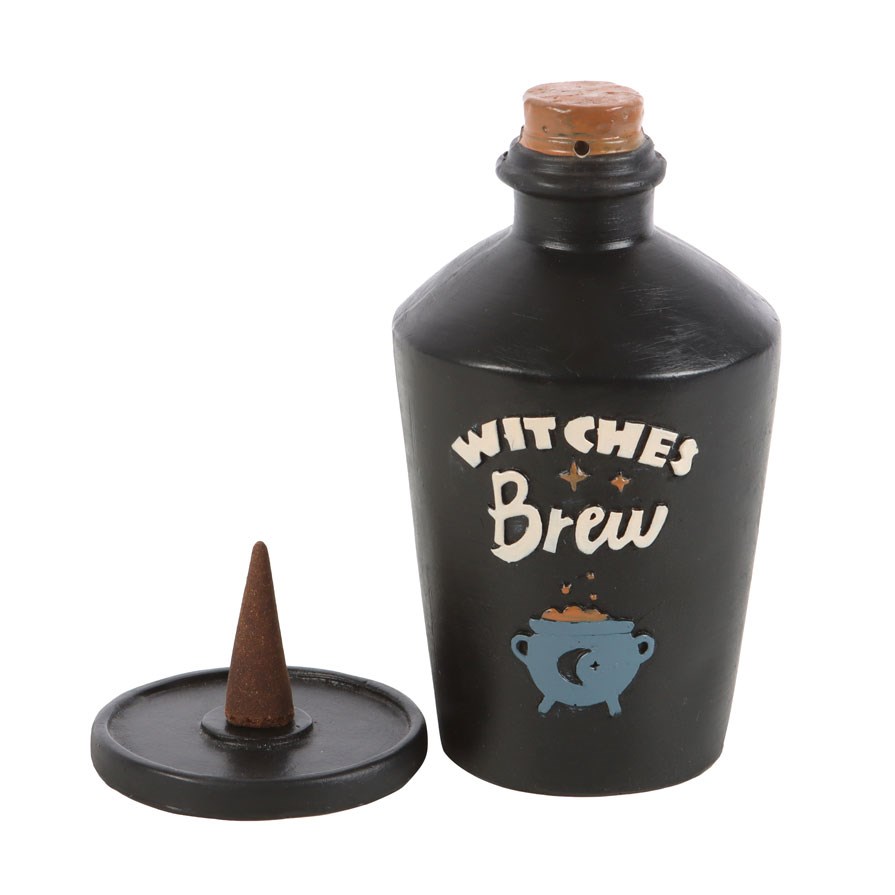 Witches Brew Potion Bottle Incense Cone Burner2