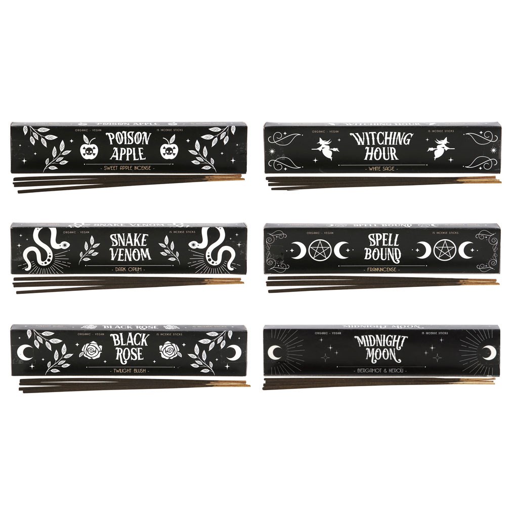 Midnight Ritual Incense Sticks Gift Set - Set of 6 Fragrances1