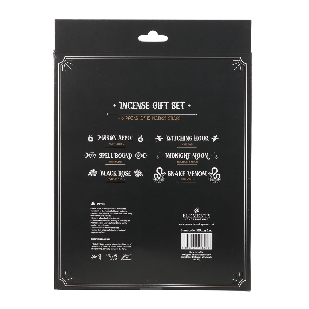 Midnight Ritual Incense Sticks Gift Set - Set of 6 Fragrances3