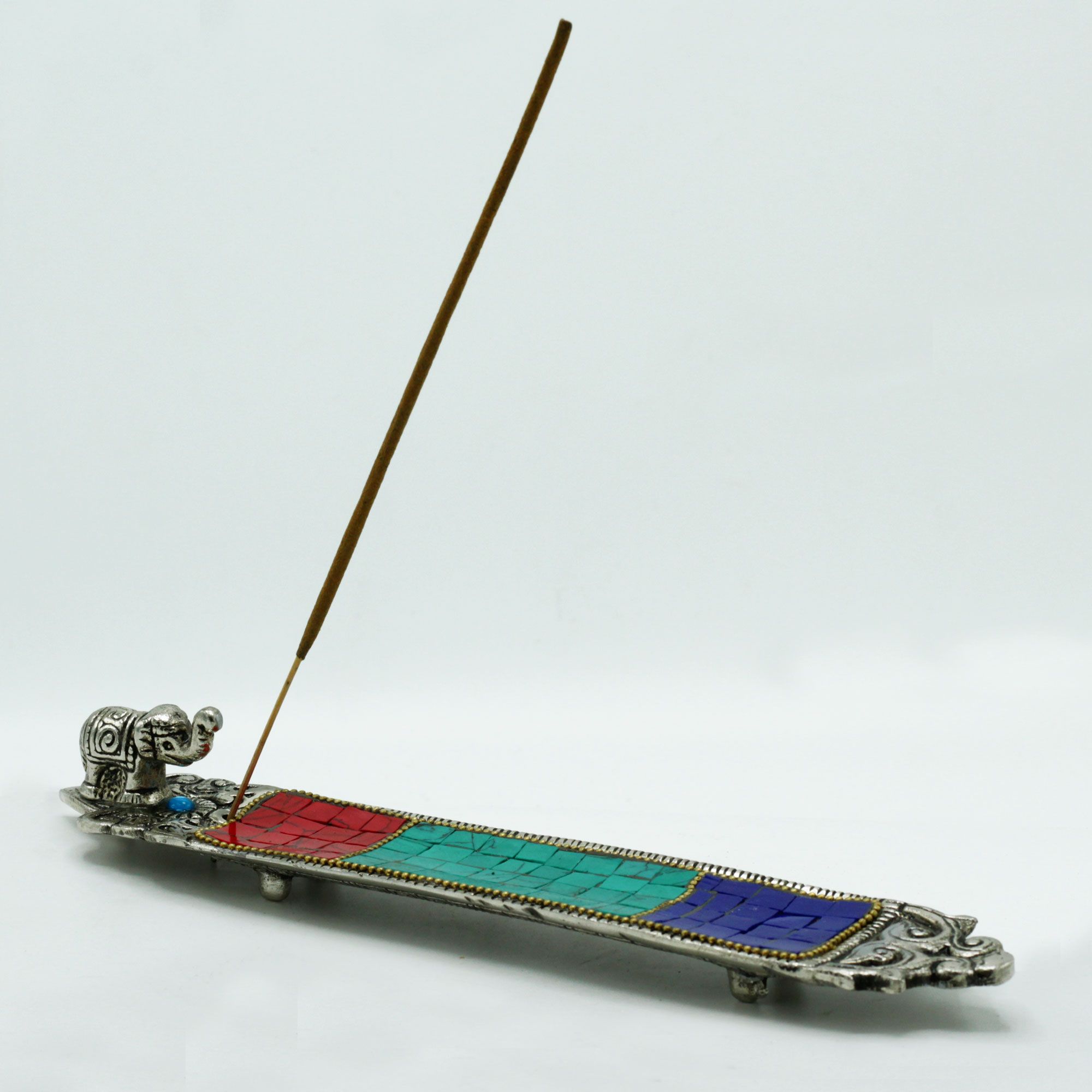 Handcrafted Elephant Tibetan Incense Holder1