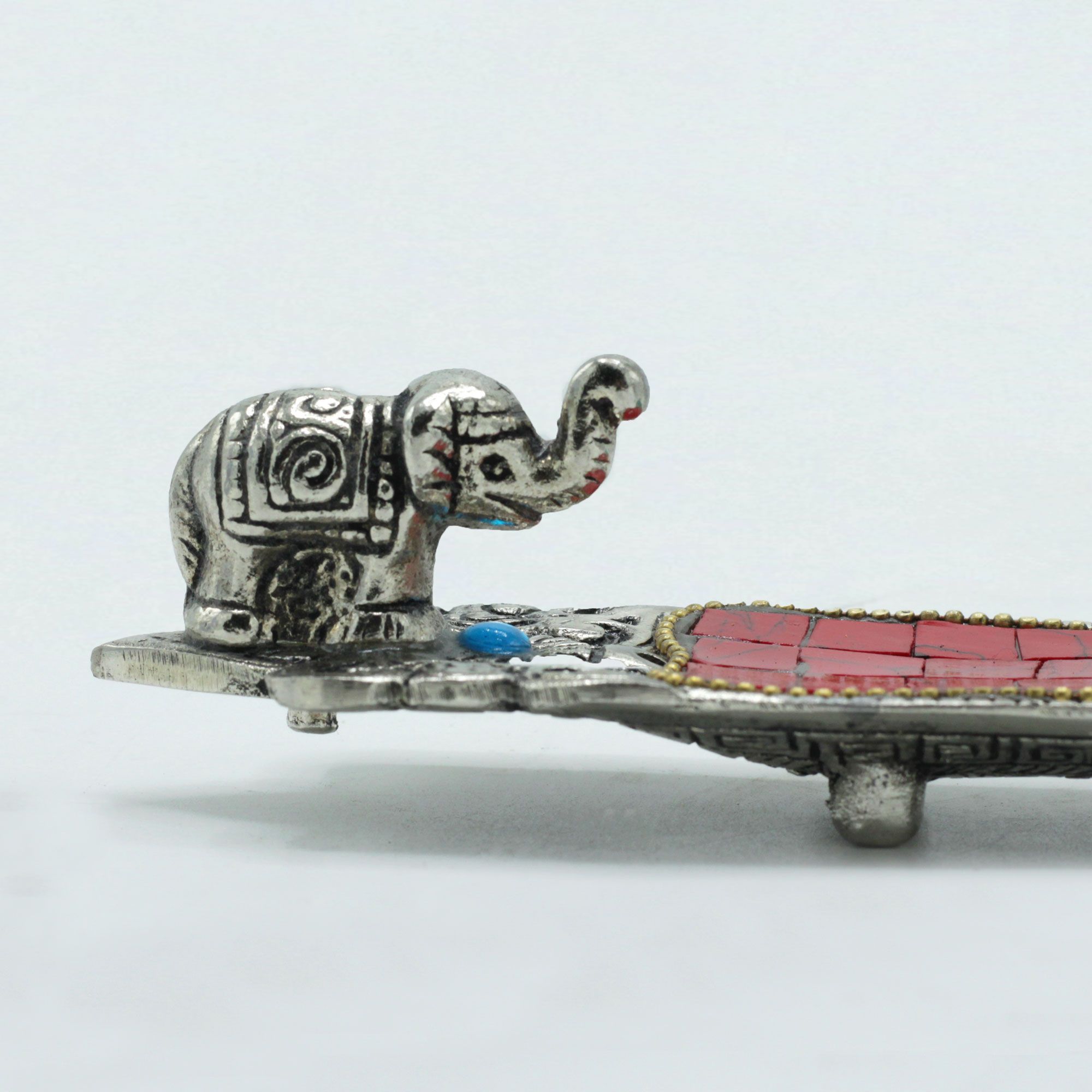 Handcrafted Elephant Tibetan Incense Holder2