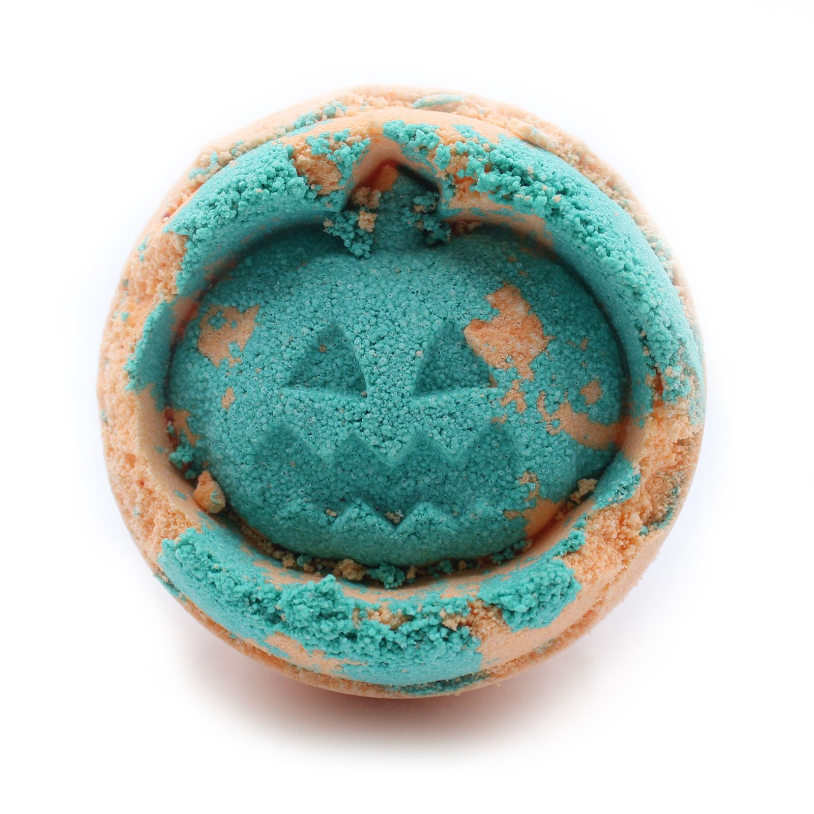 Fennel & Orange Scented Halloween Pumpkin Bath Bomb - Large (180g)1