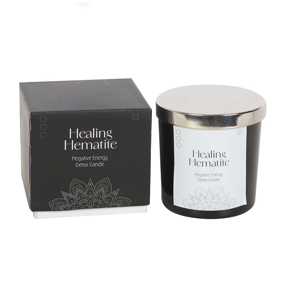 Healing Hematite Negative Energy Detox Candle1