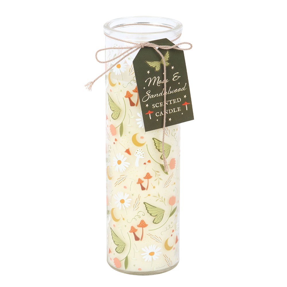 Fairy Folklore Moss & Sandalwood Scented Candle