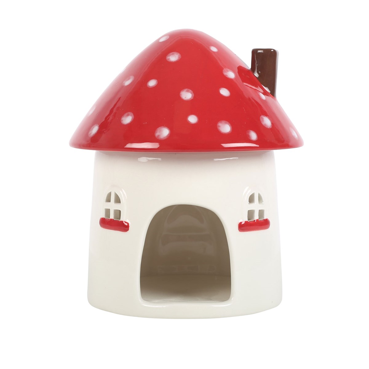 Whimsical Mushroom House Oil Burner & Wax Warmer2