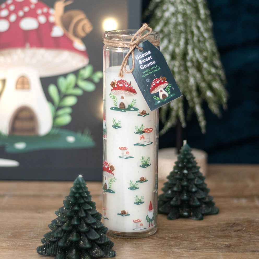 Gnome Sweet Gnome Spiced Apple Scented Candle3
