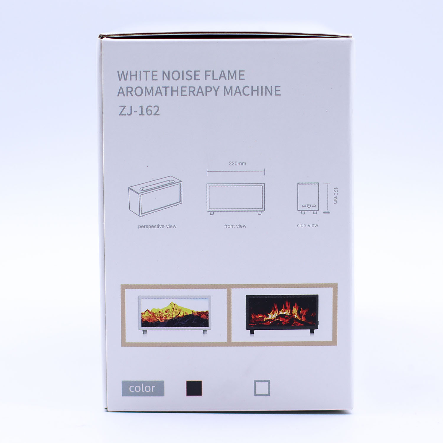White Noise Flame Aromatherapy Machine with Birdsong & Colour-Changing Light8