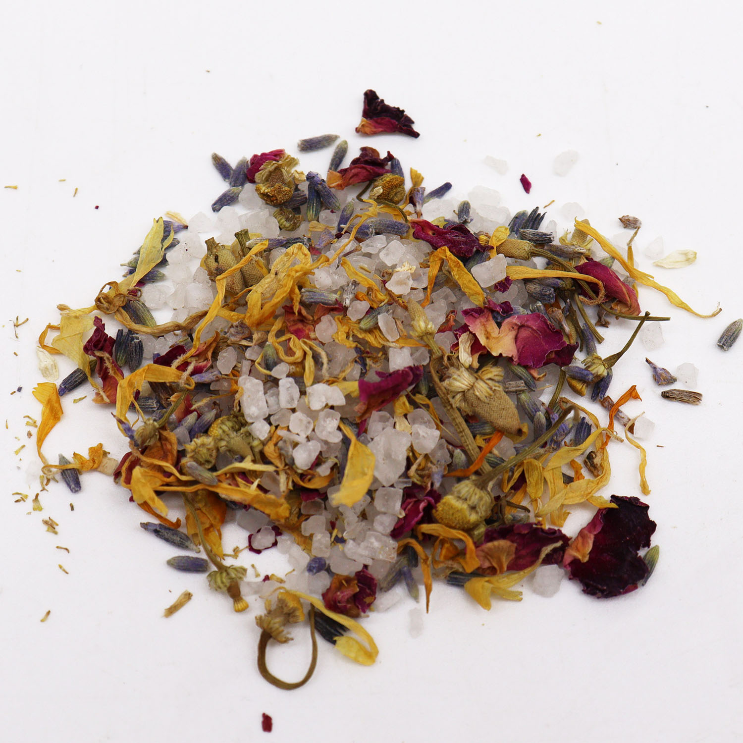 Natural Floral Bath Soak - Relax & Rejuvenate with Sea Salt & Lavender1