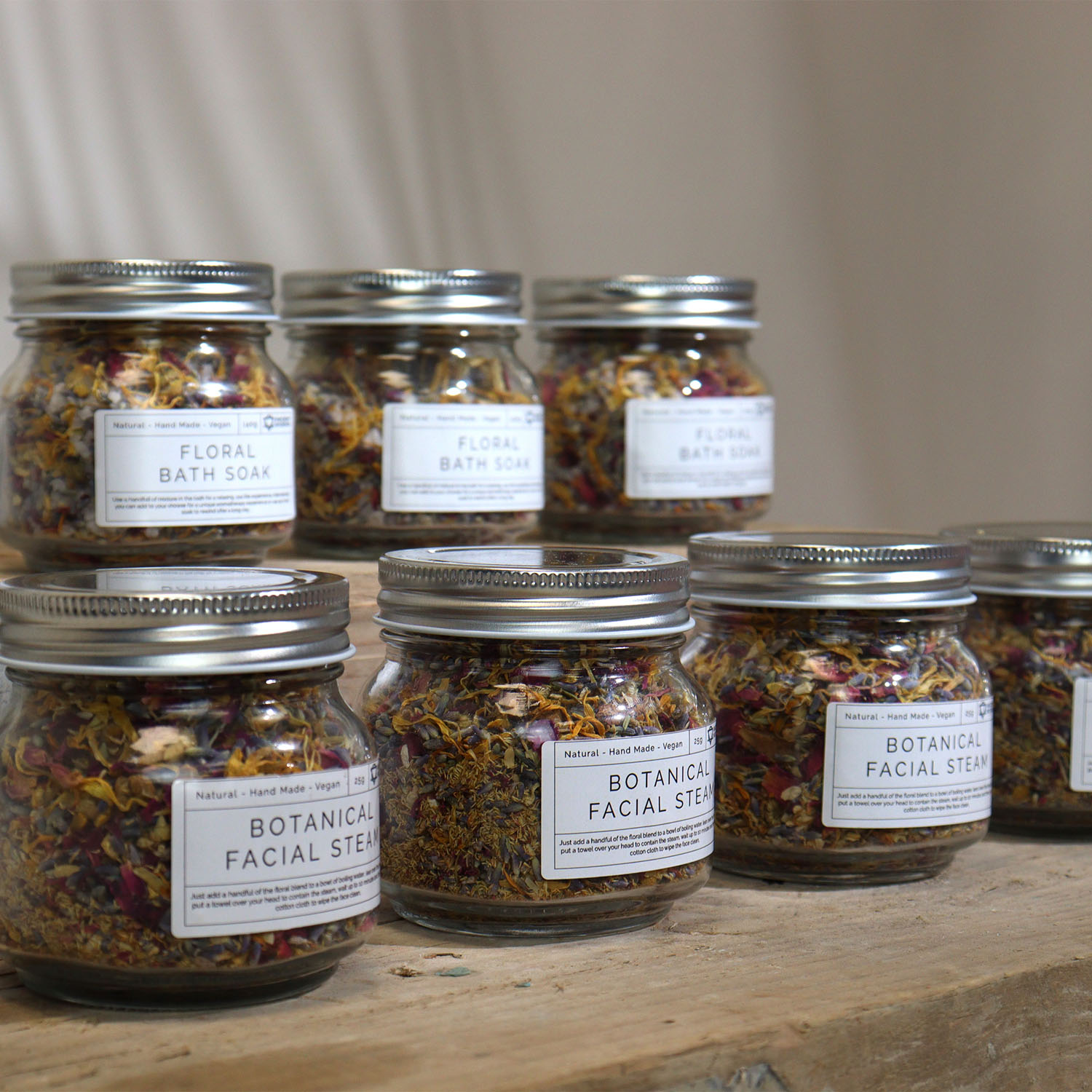 Natural Floral Bath Soak - Relax & Rejuvenate with Sea Salt & Lavender5