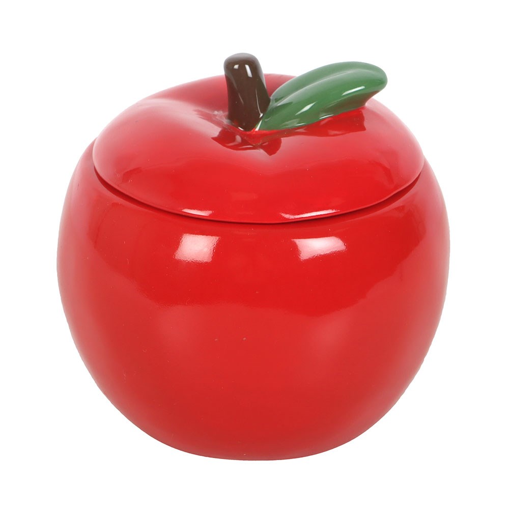 Charming Apple Shaped Scented Candle Jar3