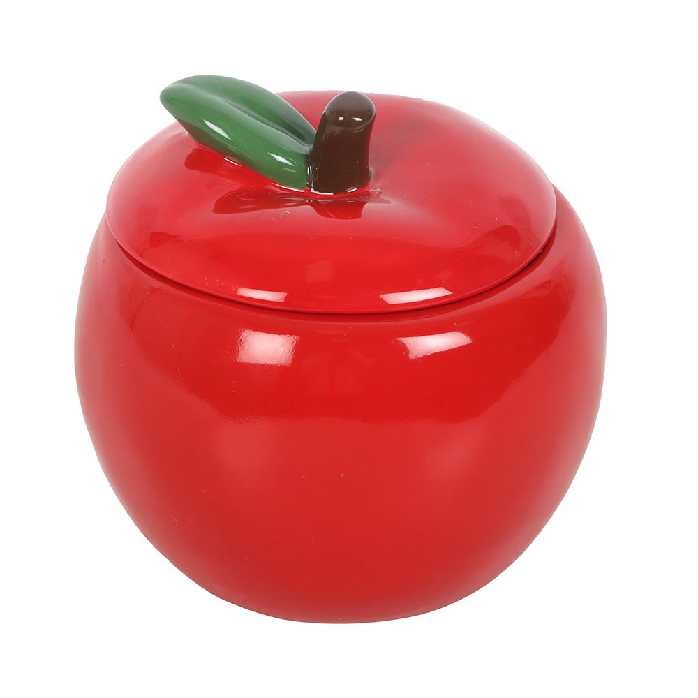 Charming Apple Shaped Scented Candle Jar4