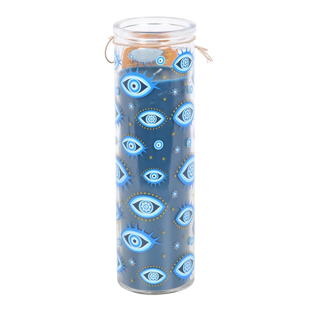 All-Seeing Eye White Rose Scented Protection Candle3