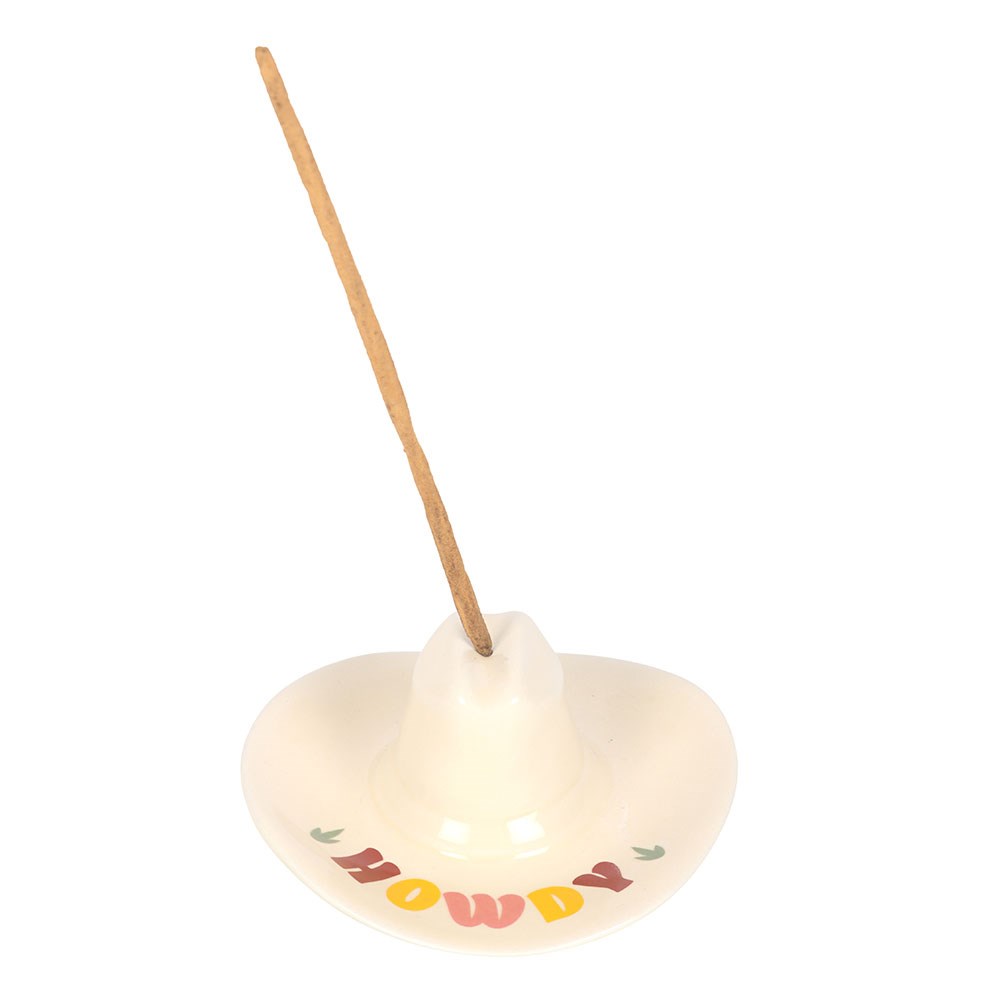 Howdy Cowboy Hat Incense Stick Holder1