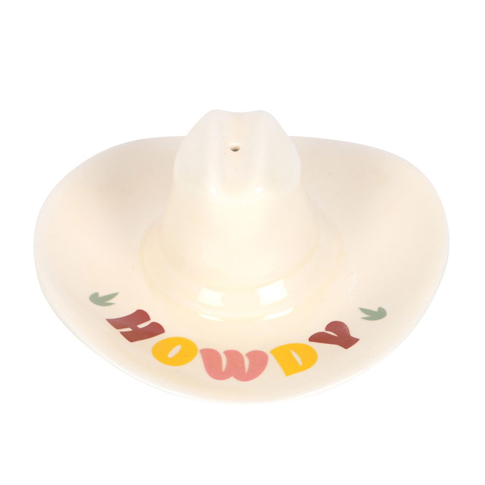 Howdy Cowboy Hat Incense Stick Holder2