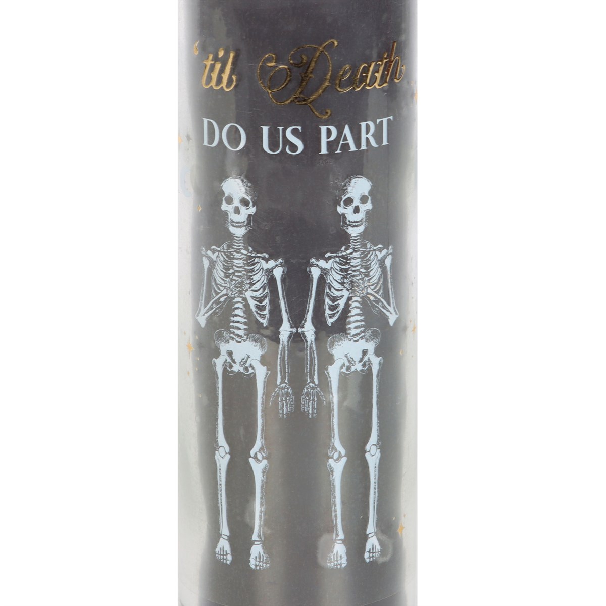 Til Death Do Us Part Amber Noir Tube Candle1