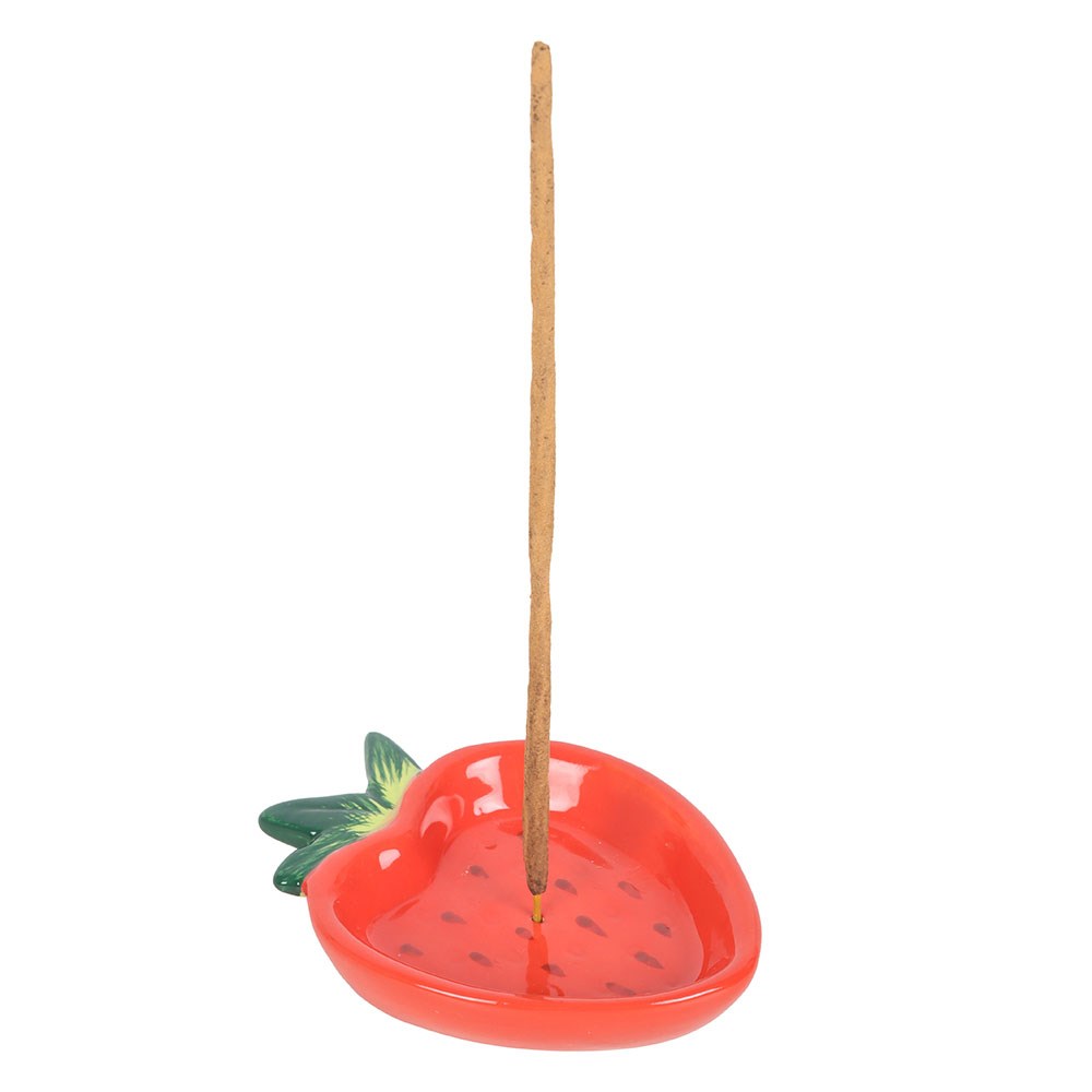 Sweet Strawberry Ceramic Incense Stick Holder1