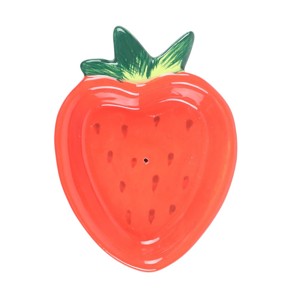 Sweet Strawberry Ceramic Incense Stick Holder3