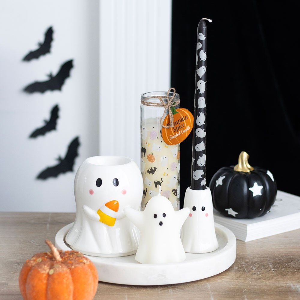 Candy Corn Ghost Oil Burner & Wax Warmer4