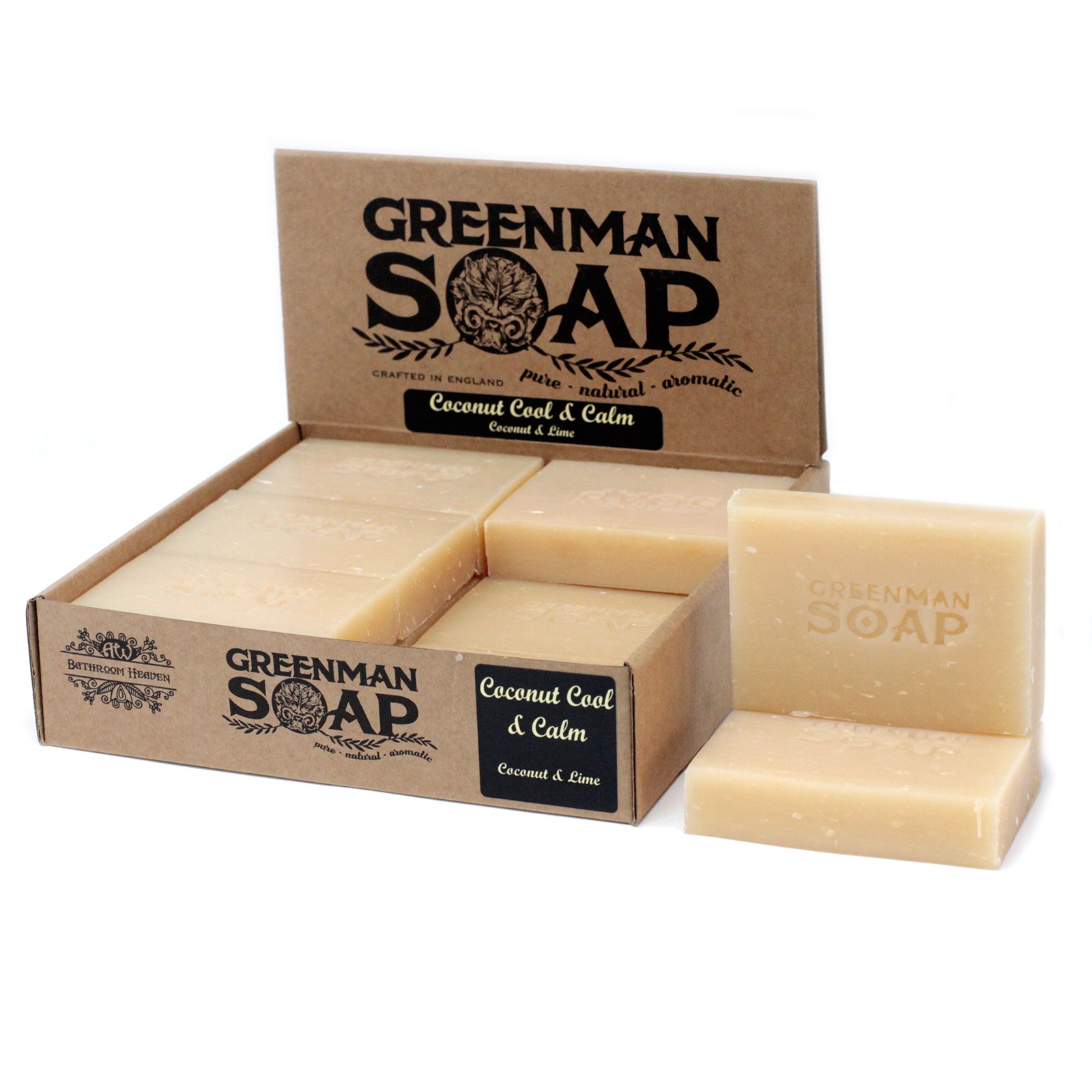 Greenman Soap (100g) - Coconut Cool & Calm3