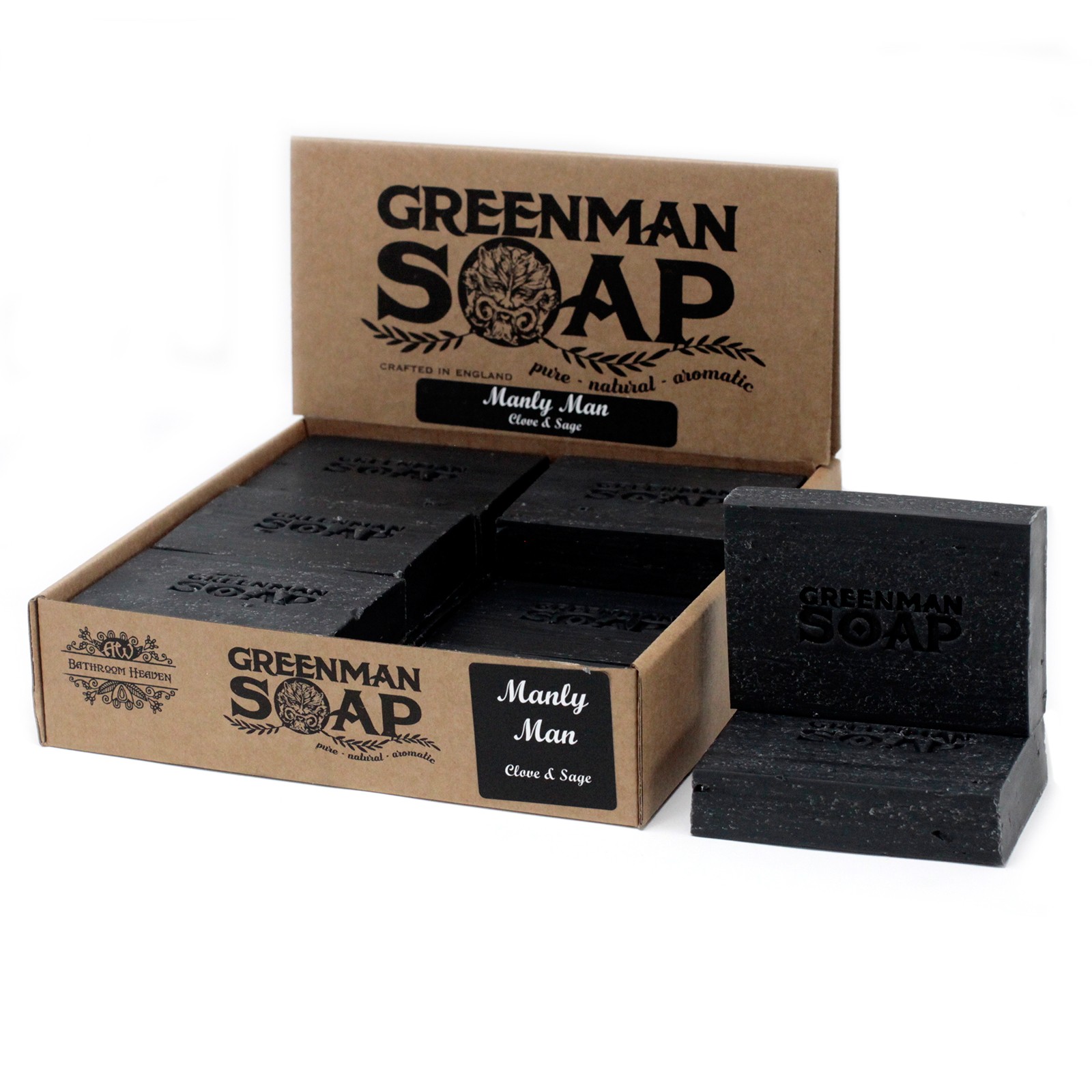 Greenman Soap (100g) - Manly Man2