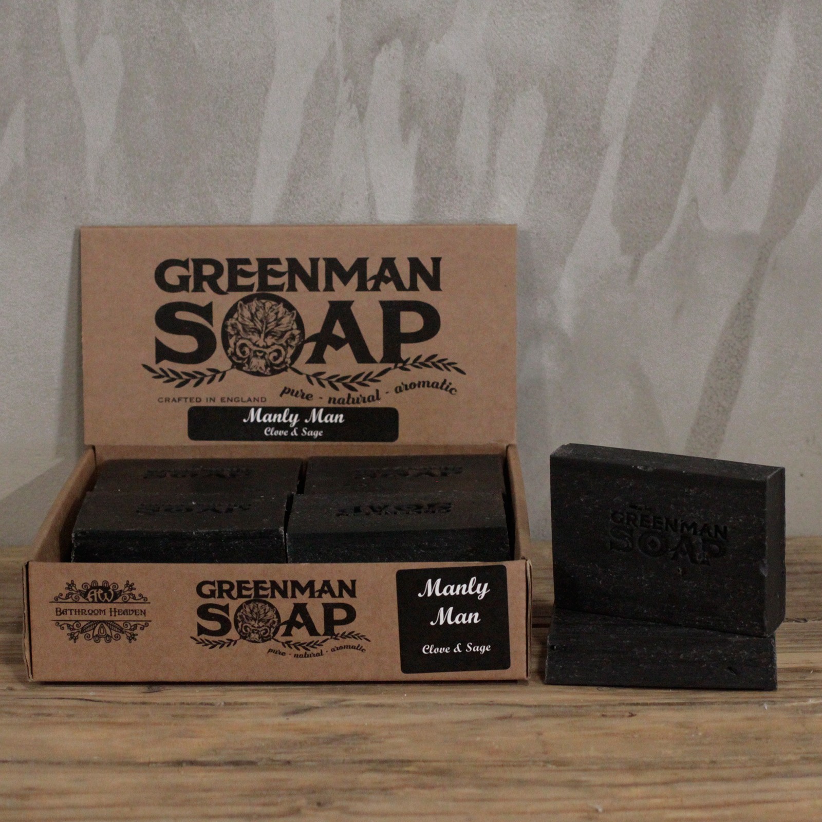 Greenman Soap (100g) - Manly Man4