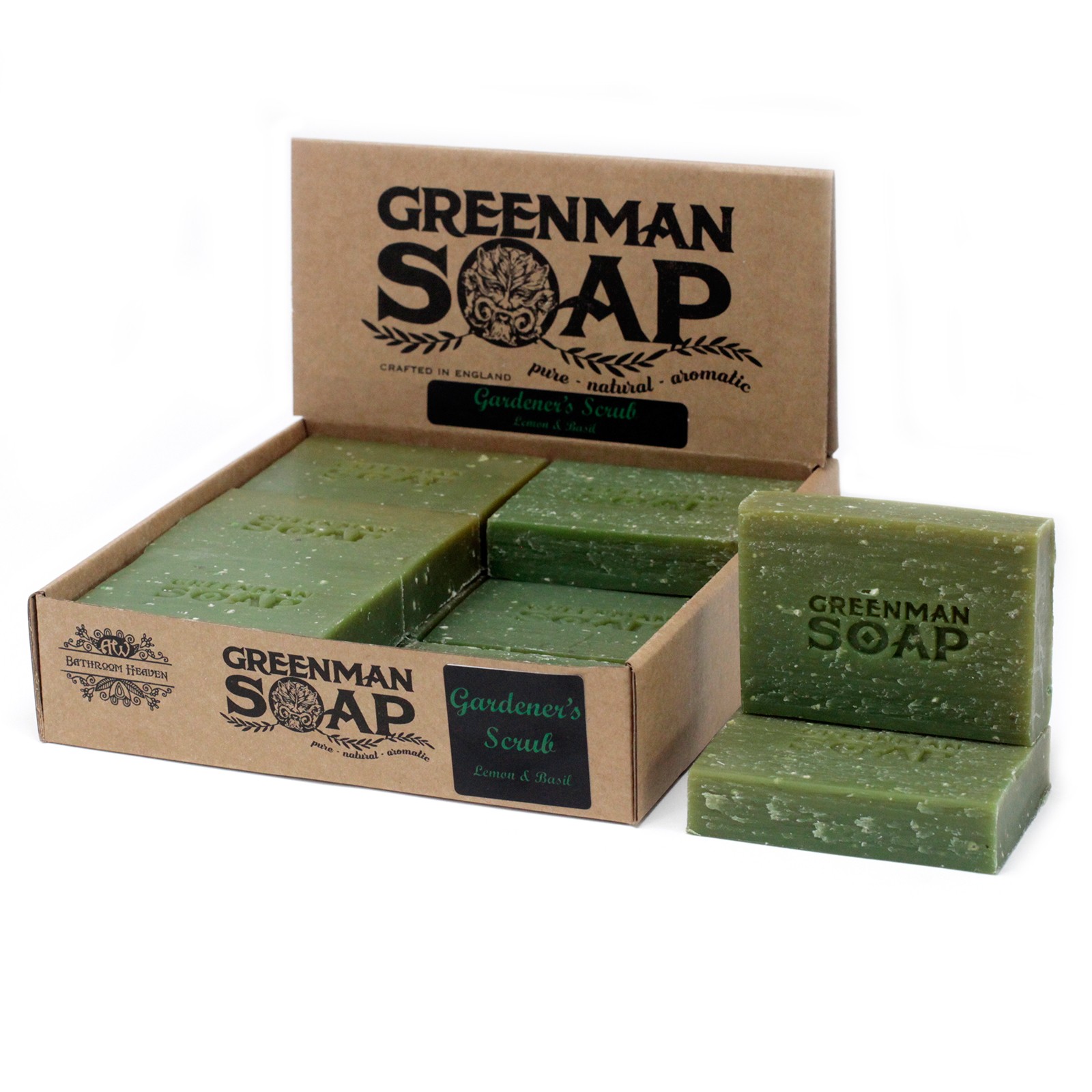 Greenman Soap (100g) - Gardener's Scrub3