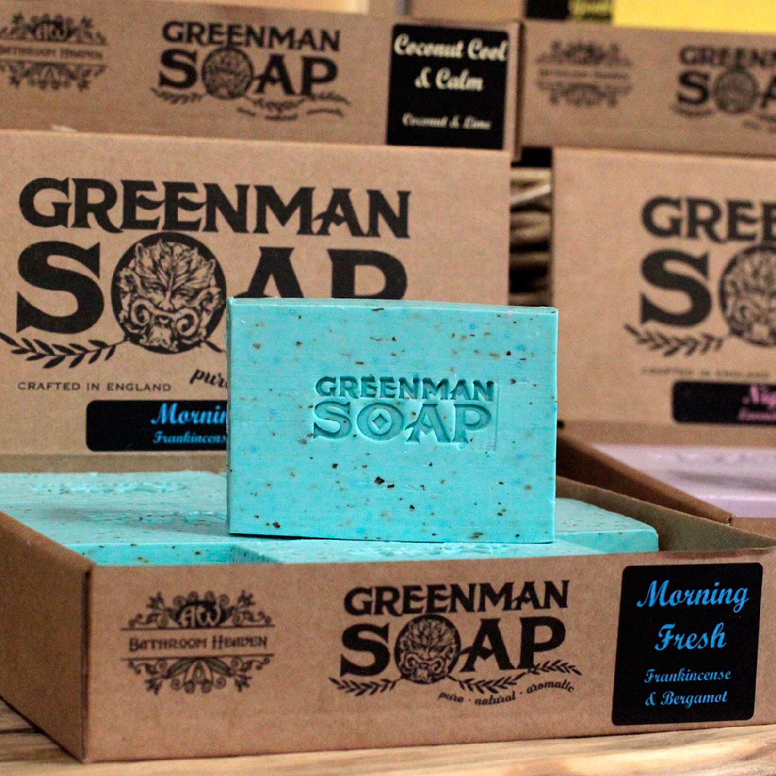 Greenman Soap Slice (100g) - Morning Fresh5