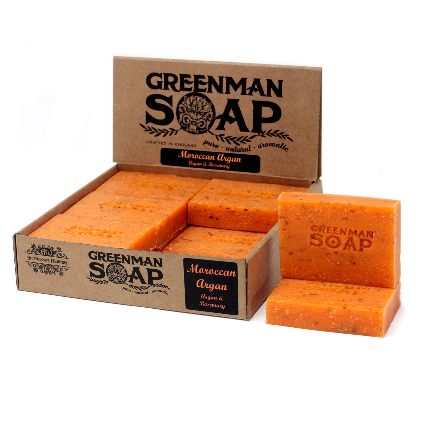 Greenman Soap Slice (100g) - Moroccan Argan3