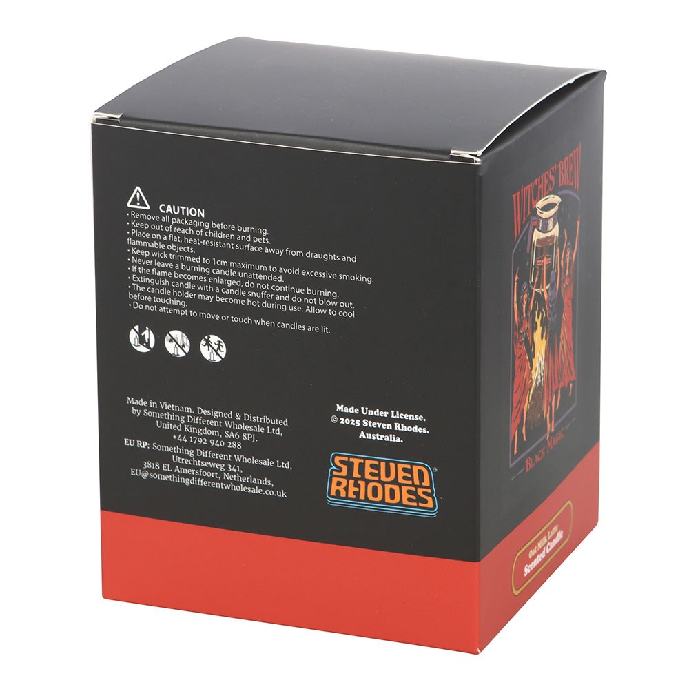 Steven Rhodes 'Witches' Brew' Oat Milk Latte Scented Candle4