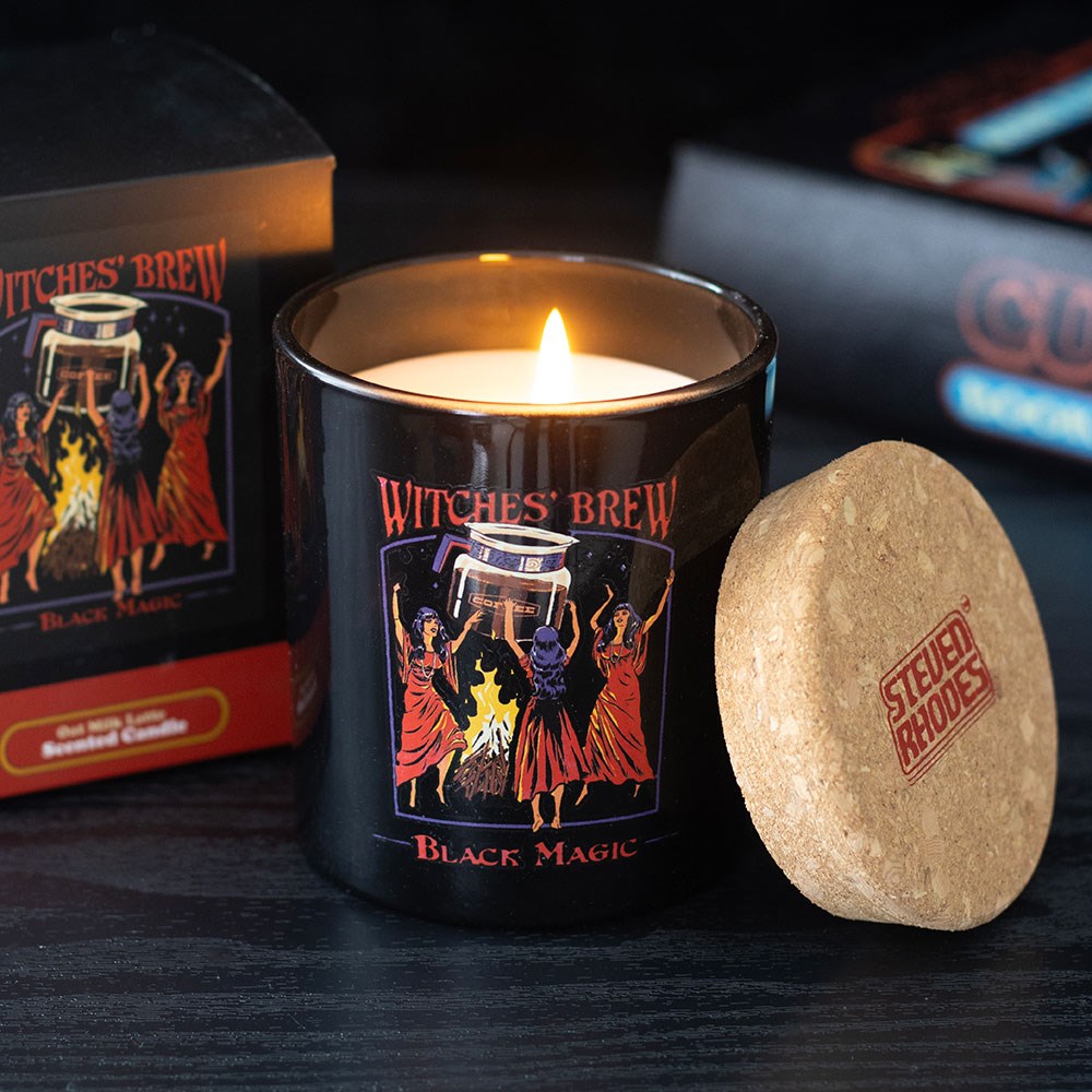 Steven Rhodes 'Witches' Brew' Oat Milk Latte Scented Candle5